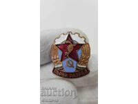 Σπάνιο κομμουνιστικό σήμα, κονκάρδα Πρώτης Τάξης 1955-1965