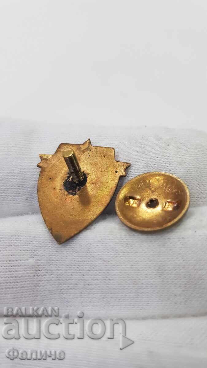 Delivery of Early Communist Sign, GSO-1960 Badge Red Cross