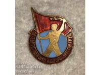 Bulgaria For Long-Term and Conscientious Work Enamel