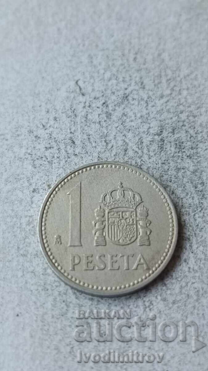 Испания 1 песета 1985 Испания 1 песета 1985