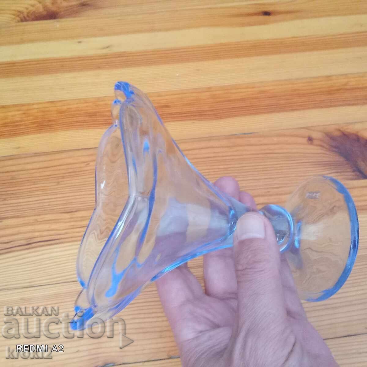 German Uranium Glass Bowl - 5