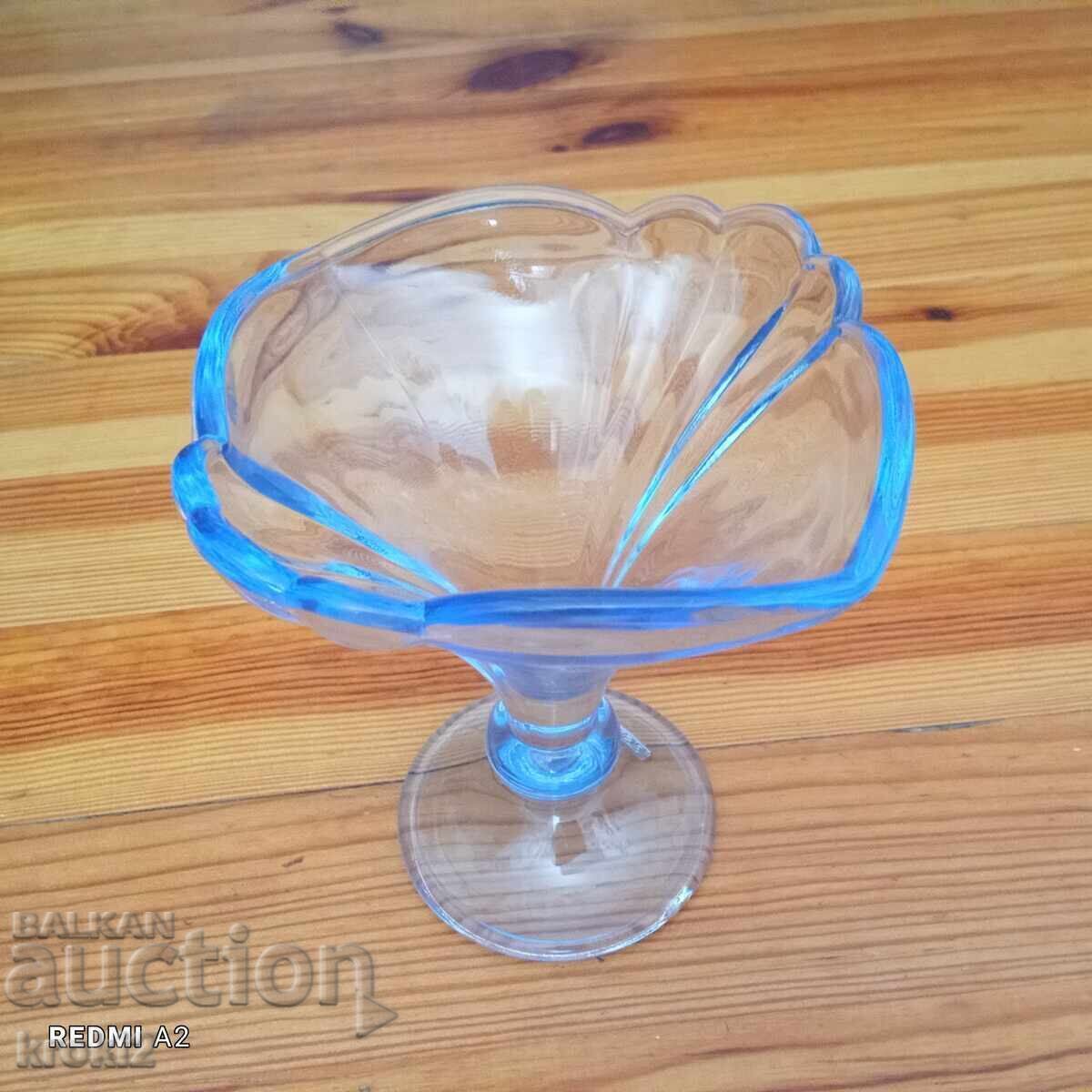 German Uranium Glass Bowl - 6