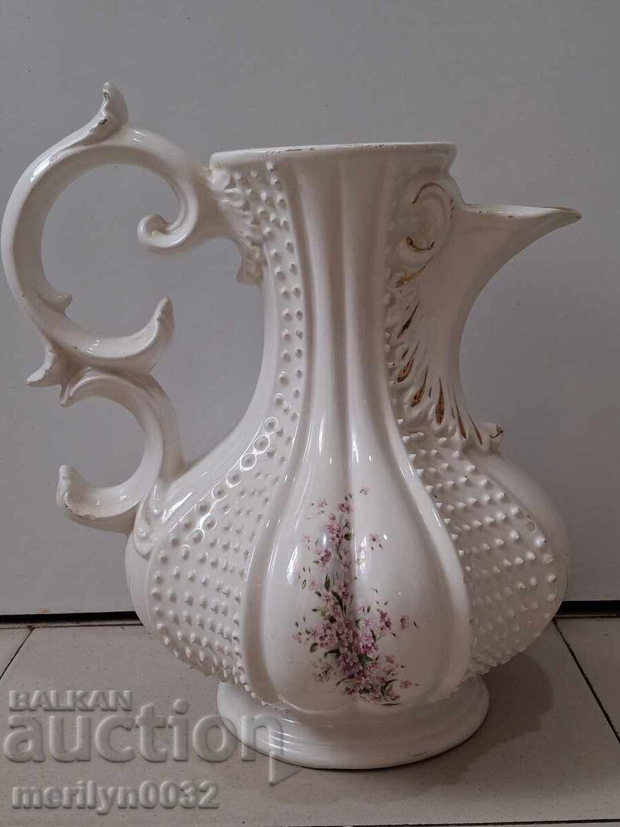 Old Italian Porcelain Pitcher Art Deco with price 73.00 BGN | € 37.32