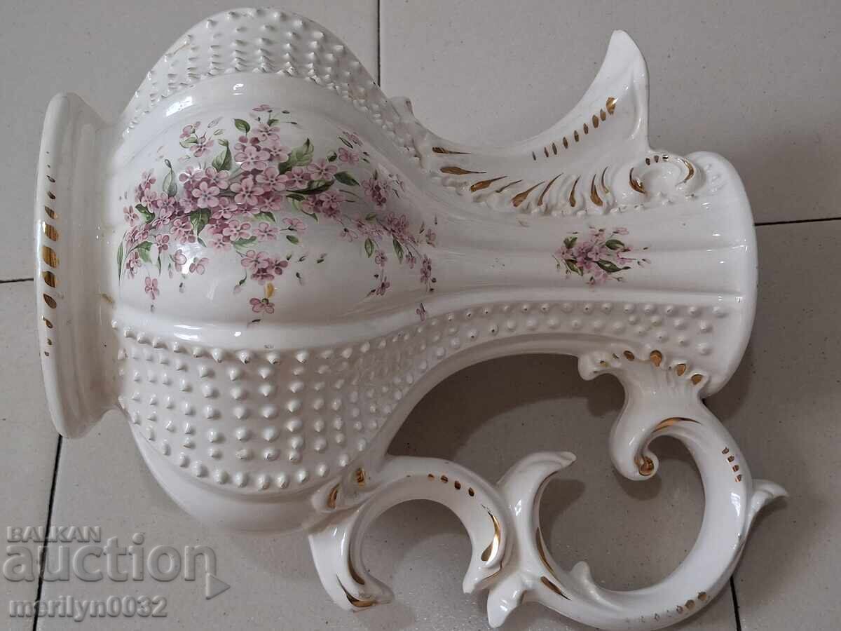 Old Italian Porcelain Pitcher Art Deco - 5