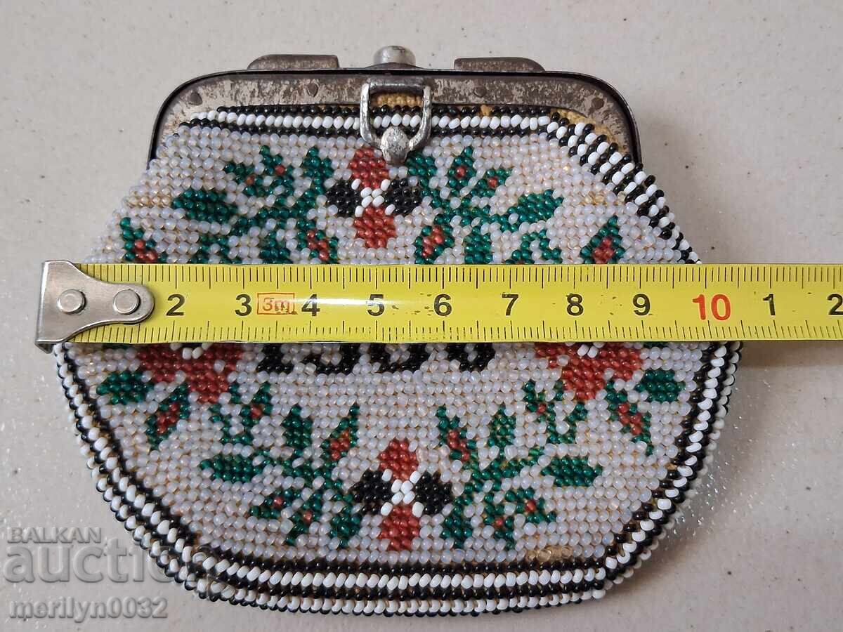 Παράδοση Πορτοφόλι νομισμάτων μανίστας πορτοφόλι αρχές 20ου αιώνα ΜΟΝΑΔΙΚΟ RRRR