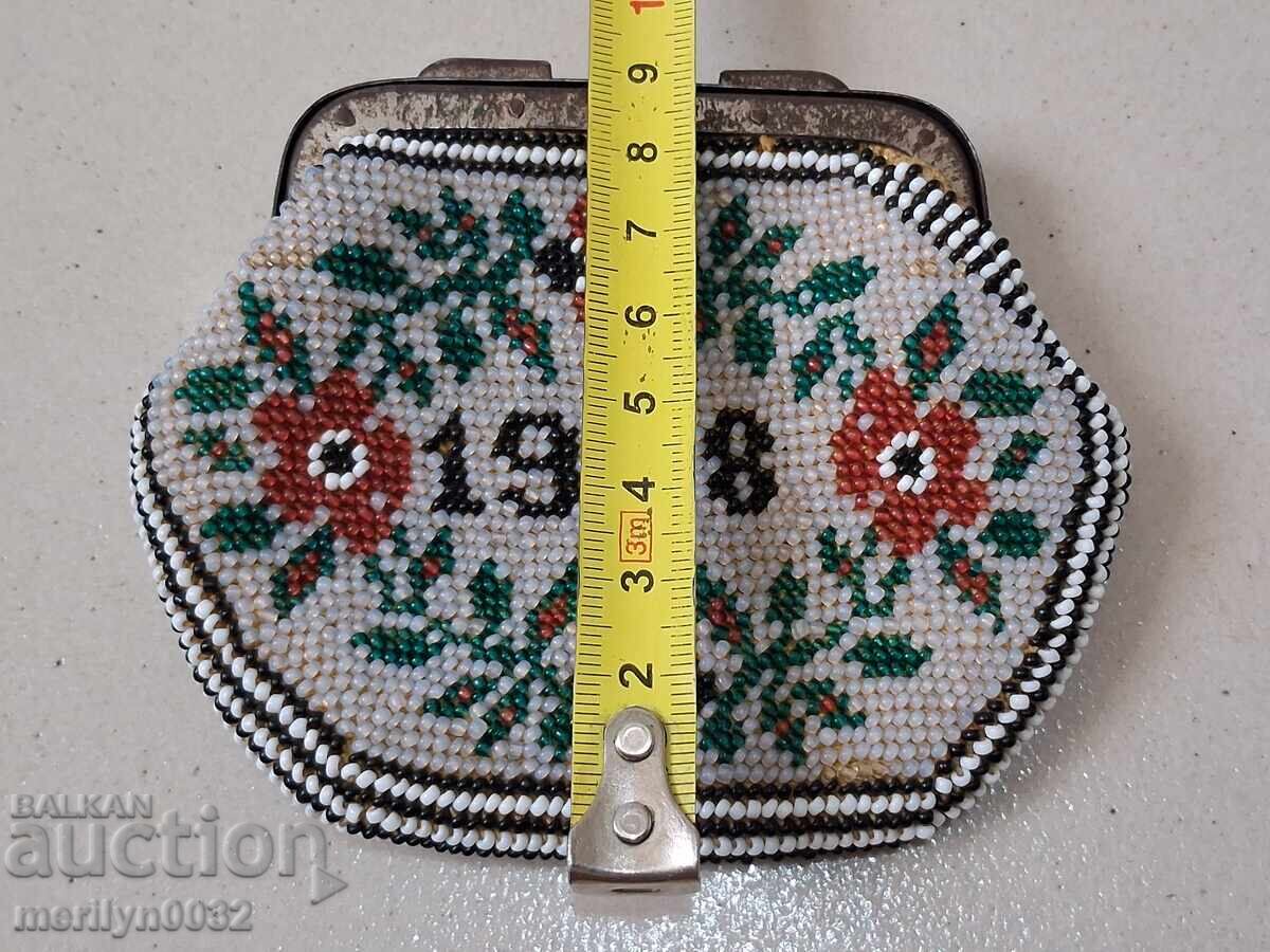 Πορτοφόλι νομισμάτων μανίστας πορτοφόλι αρχές 20ου αιώνα ΜΟΝΑΔΙΚΟ RRRR - 5