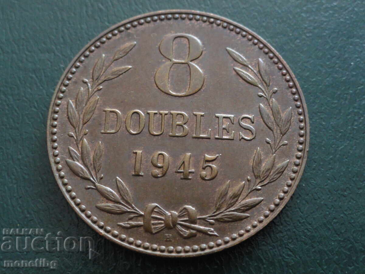 Guernsey 1945 - 8 dubluri - 5 Guernsey 1945 - 8 dubluri - 5