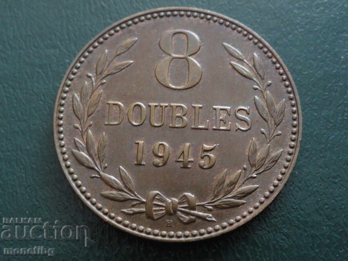 Guernsey 1945 - 8 dubluri Guernsey 1945 - 8 dubluri