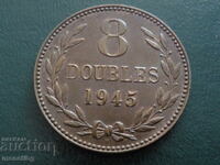 Guernsey 1945 - 8 dubluri