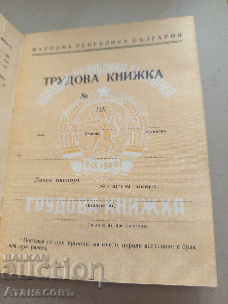 Άδεια εργασίας με τιμή 200.00 BGN | € 102.26