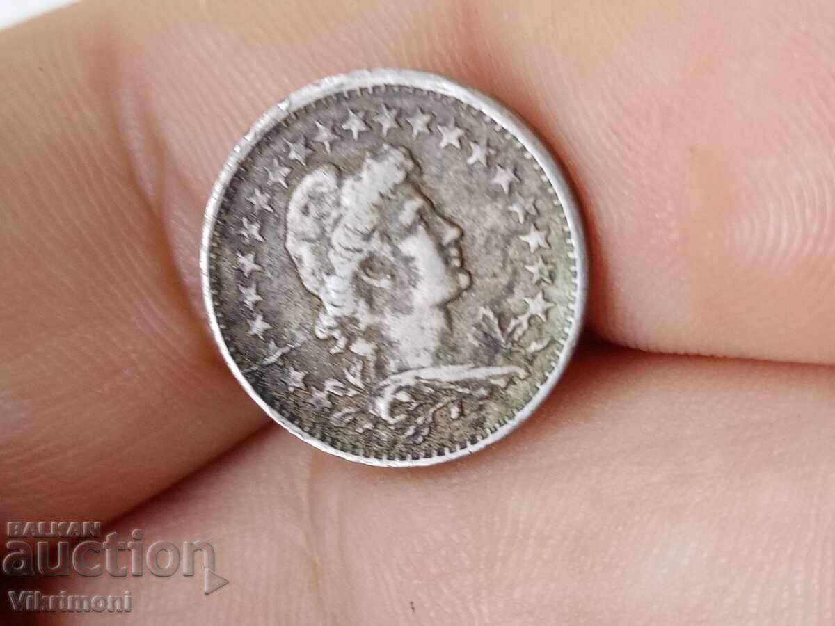 Auction  Rare coin 50 reis Brazil, 50 reis 1922, Brasil, RR