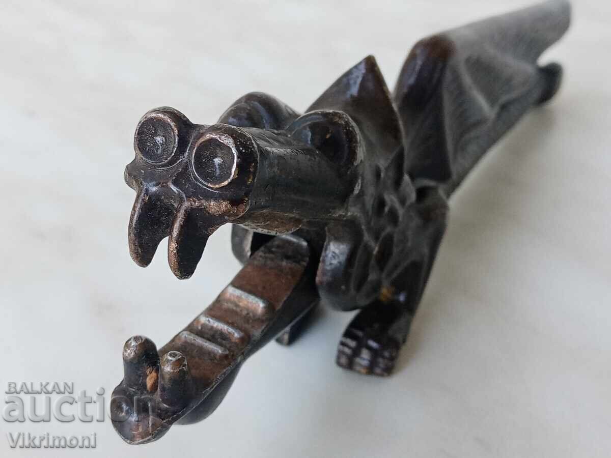 Auction Old retro nutcracker Dragon, marked Auction Old retro nutcracker Dragon, marked