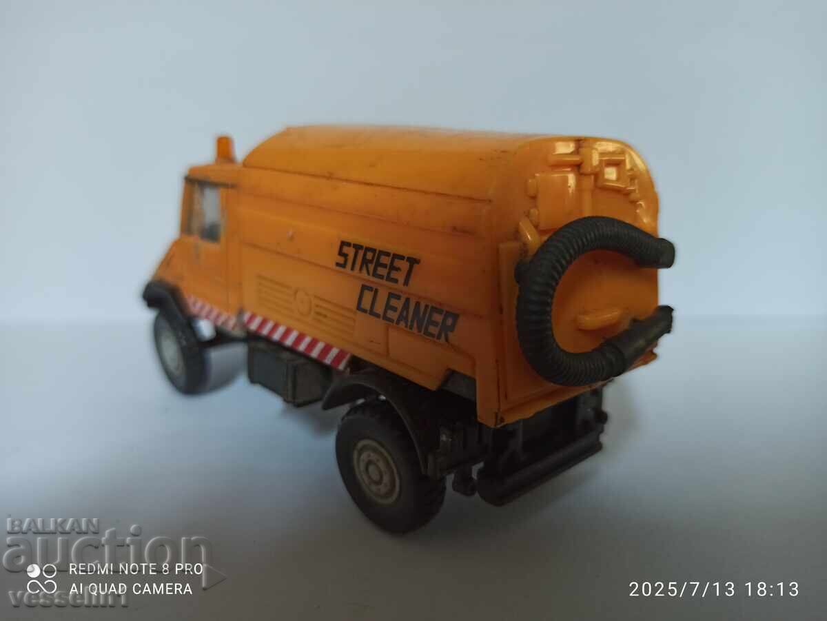 Old toy truck for cleaning, Mercedes Unimog with price 28.00 BGN | € 14.32