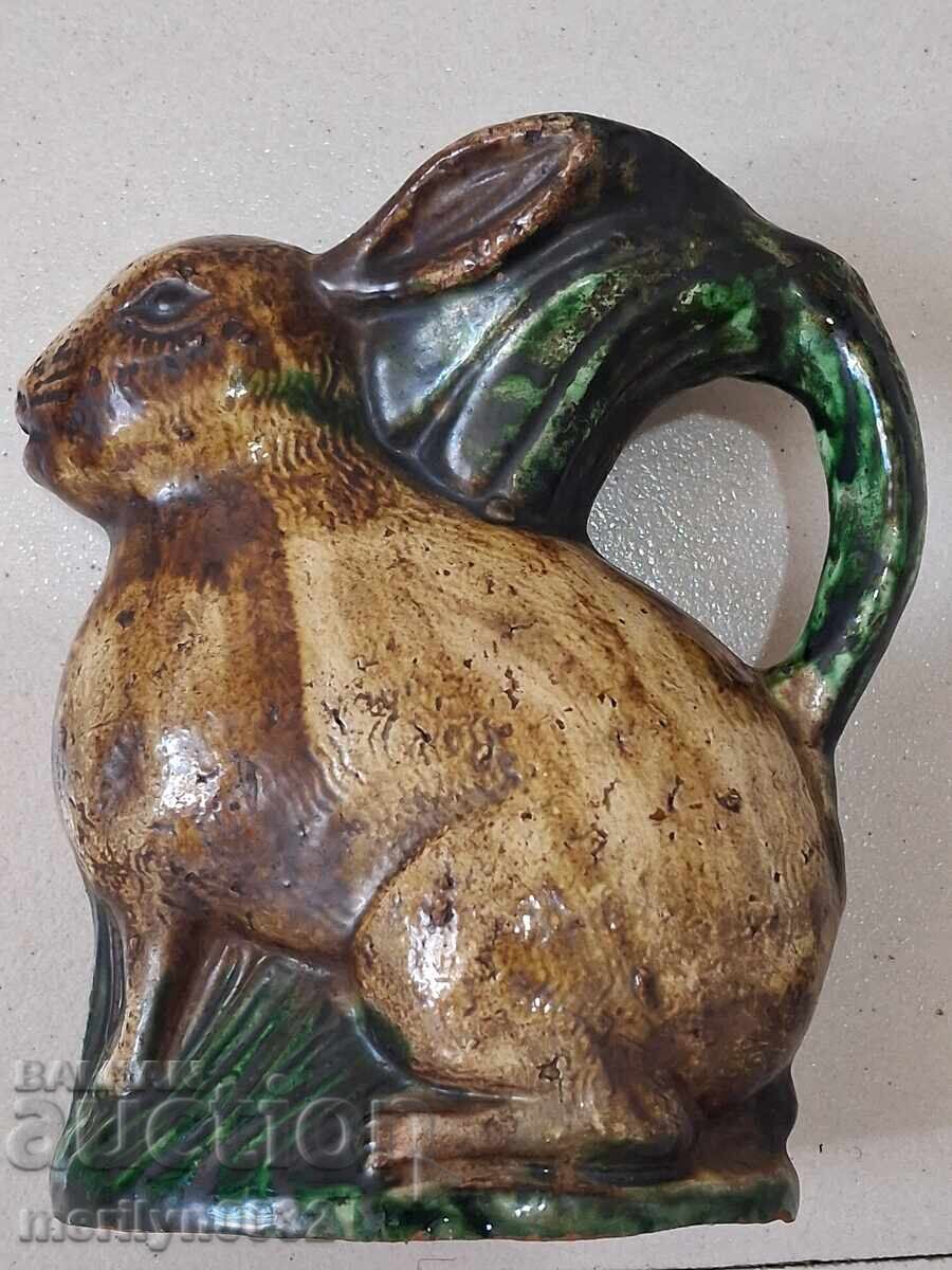 Glechosa Trojan ceramic rabbit with price 92.00 BGN | € 47.04