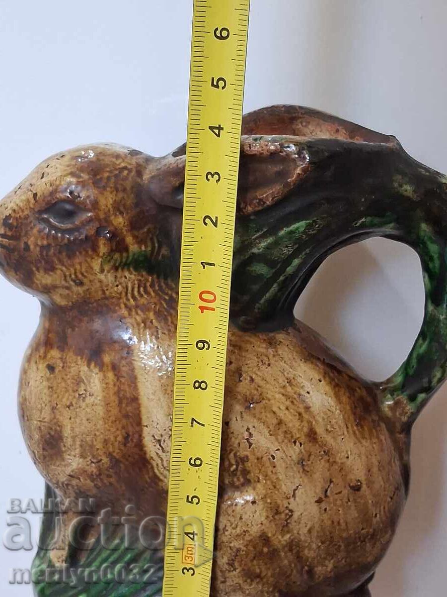 Auction  Glechosa Trojan ceramic rabbit