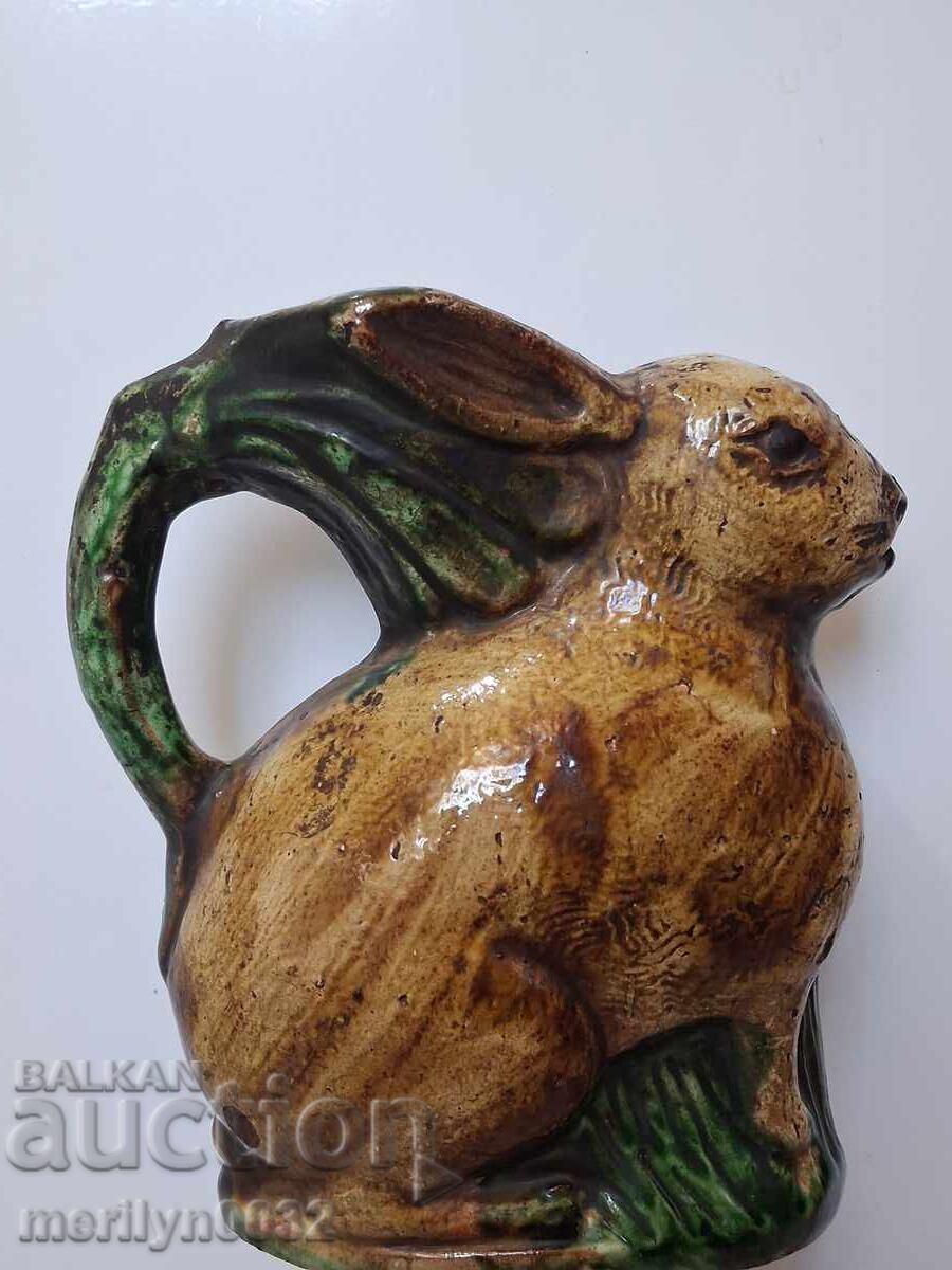Glechosa Trojan ceramic rabbit - 5