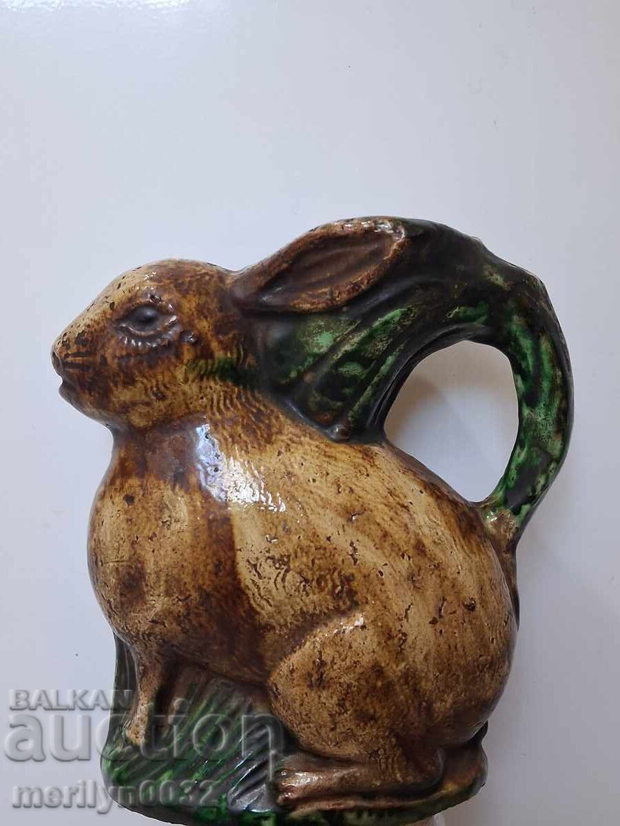 Glechosa Trojan ceramic rabbit - 6
