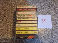 Audio cassettes 10pcs 35