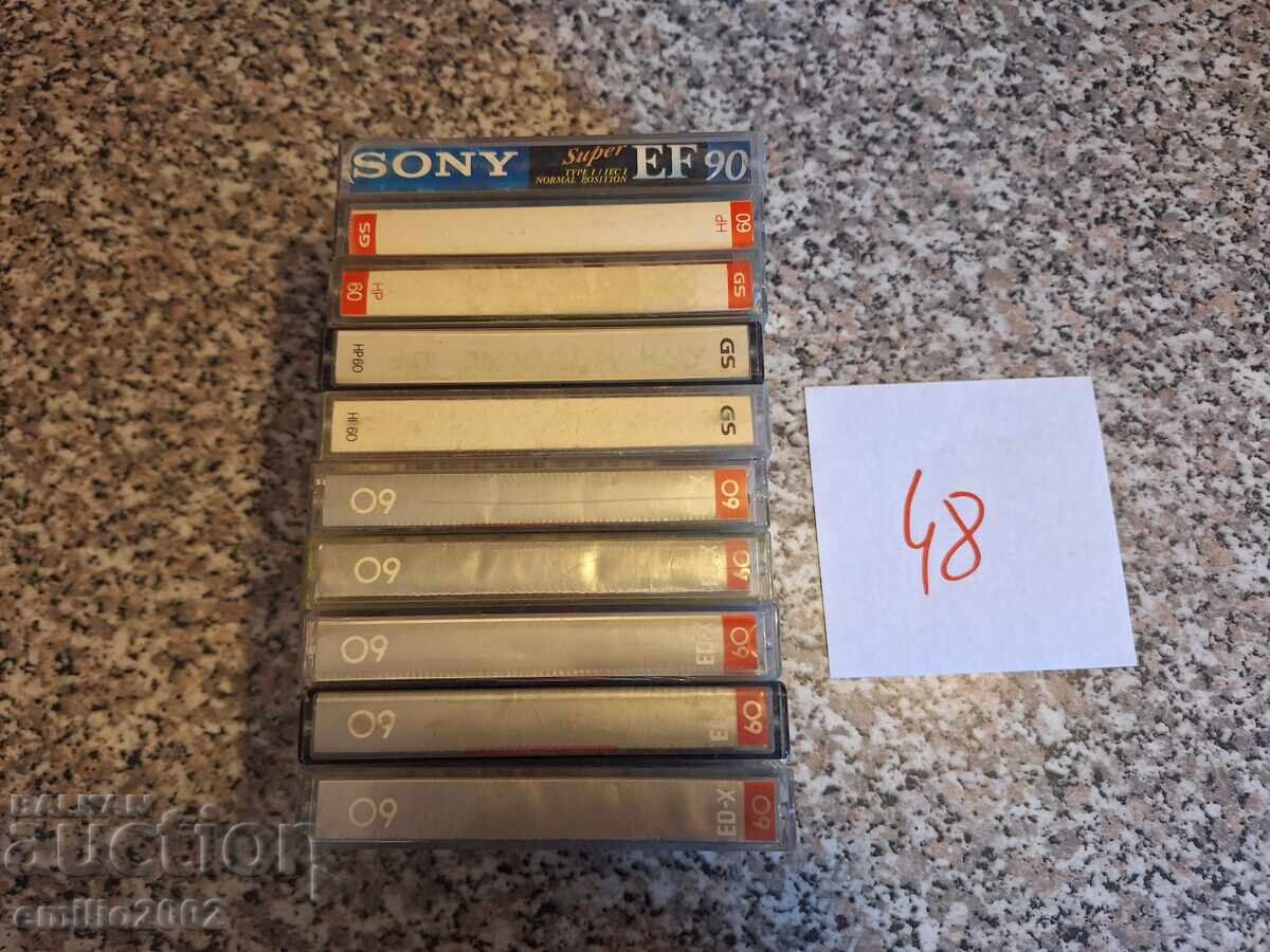 Κασέτες ήχου 10τμχ 48