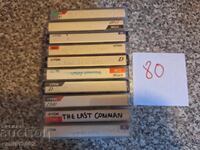Audio cassettes 10pcs 80