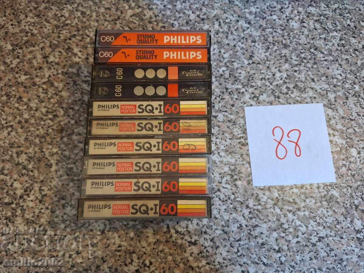 Audio cassettes 10pcs 88 Audio cassettes 10pcs 88