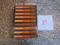 Audio cassettes 10pcs 89