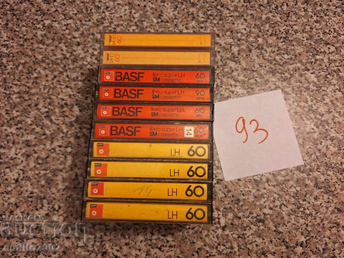 Κασέτες ήχου 10τμχ 93