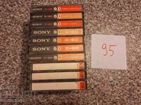 Audio cassettes 10pcs 95