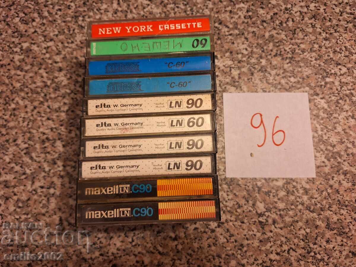 Κασέτες ήχου 10 τμχ 96