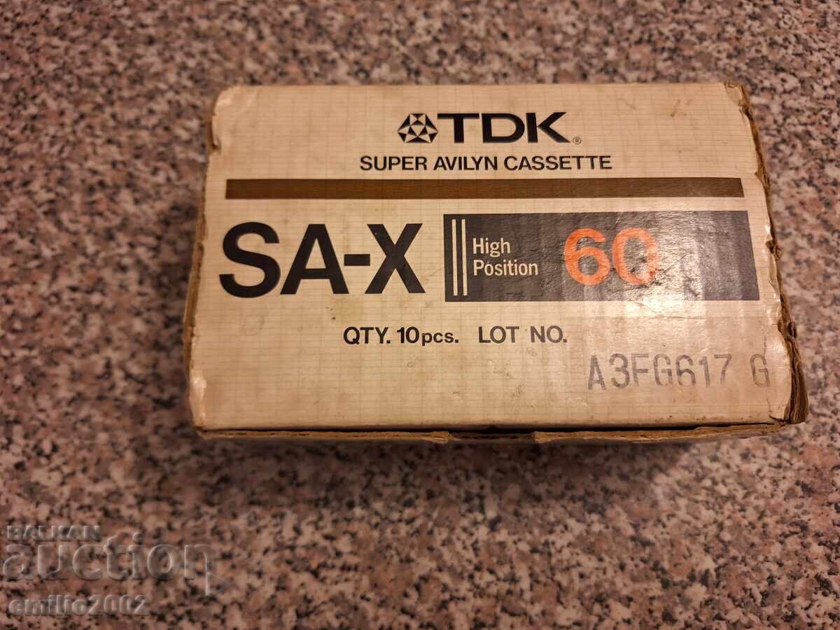 Κασέτες ήχου 10 τμχ σε κουτί με τιμή 9.00 BGN | € 4.60 Κασέτες ήχου 10 τμχ σε κουτί με τιμή 9.00 BGN | € 4.60