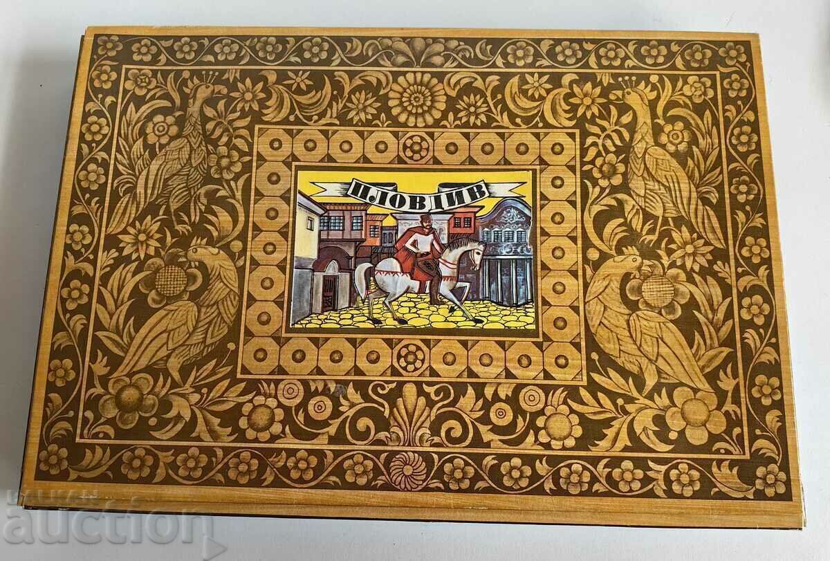 RARE SOC BOX OF CHOCOLATE CANDY BOX PLOVDIV CANDY