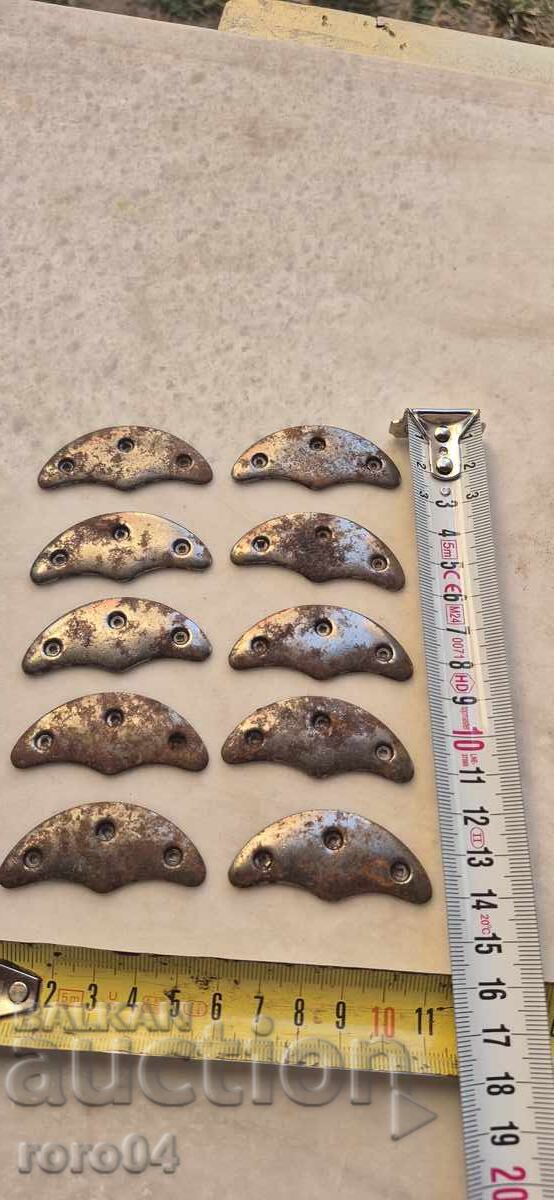 НАЛЧЕТА ЗА ОФИЦЕРСКИ БОТУШИ - 10 БРОЯ