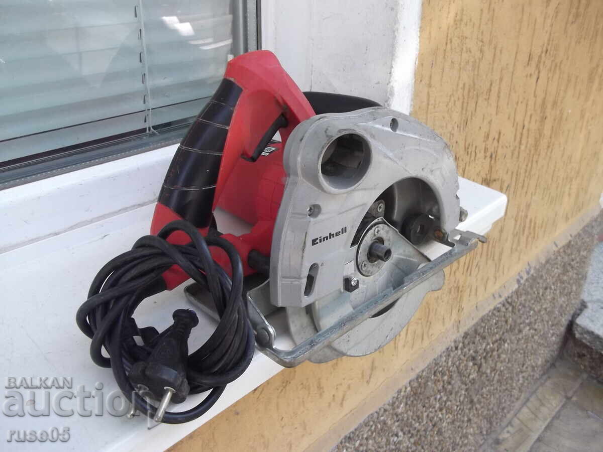 Hand-held circular saw "Einhell TC-CS 1200/1, 1230W, Ø160mm" working with price 50.00 BGN | € 25.56