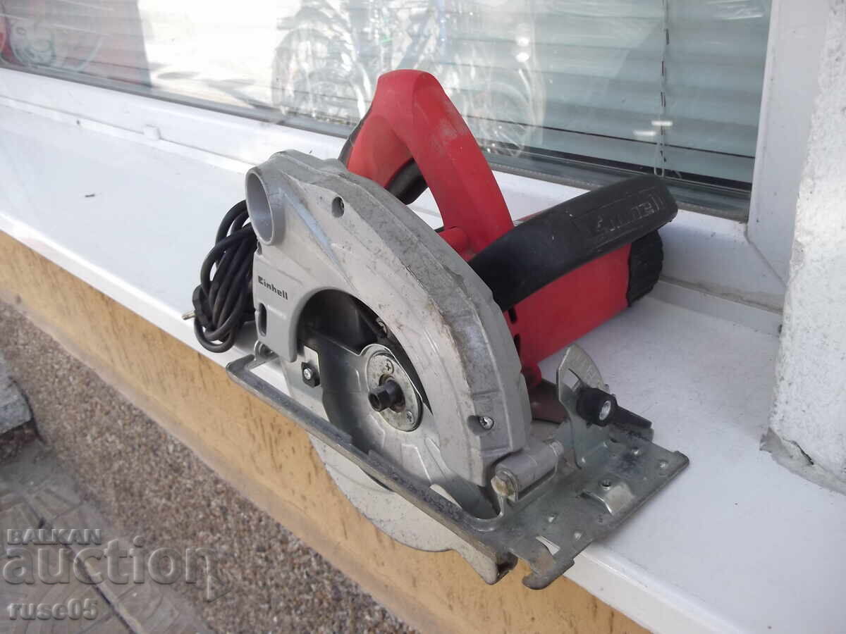 Auction  Hand-held circular saw "Einhell TC-CS 1200/1, 1230W, Ø160mm" working