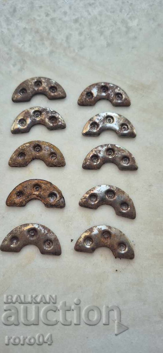 НАЛЧЕТА ЗА ОФИЦЕРСКИ БОТУШИ - 10 БРОЯ