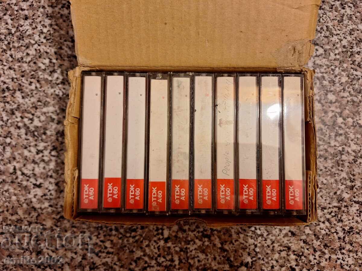 Аудио касети 10бр в кашонче