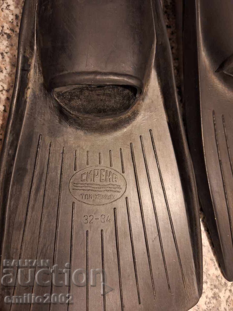 Rubber Children's Flippers Mermaid Retro Soc with price 14.00 BGN | € 7.16