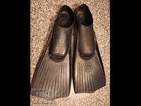 Labă de înot pentru copii din cauciuc Sirena retro soc