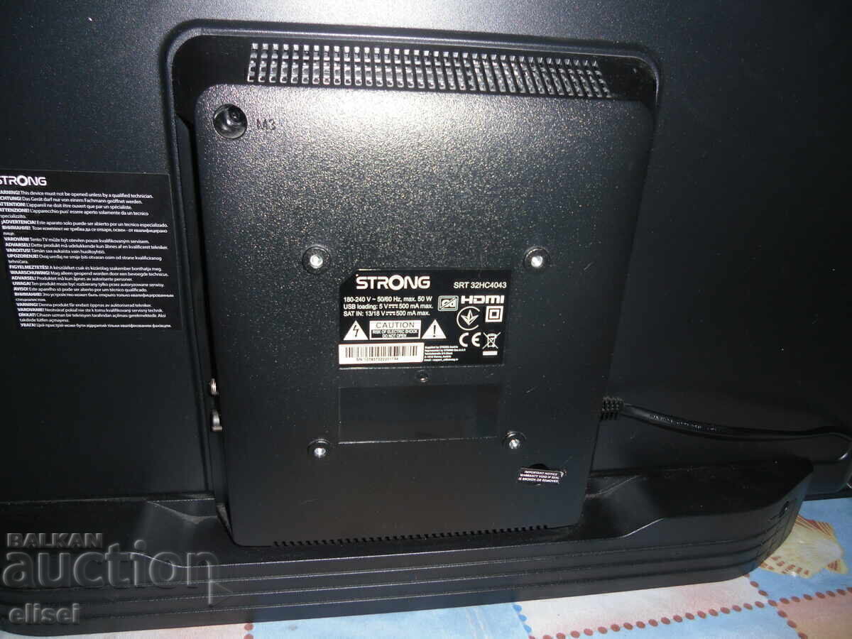 For Sale: STRONG HD LED TV - Model SRT 32HC4043 - 5