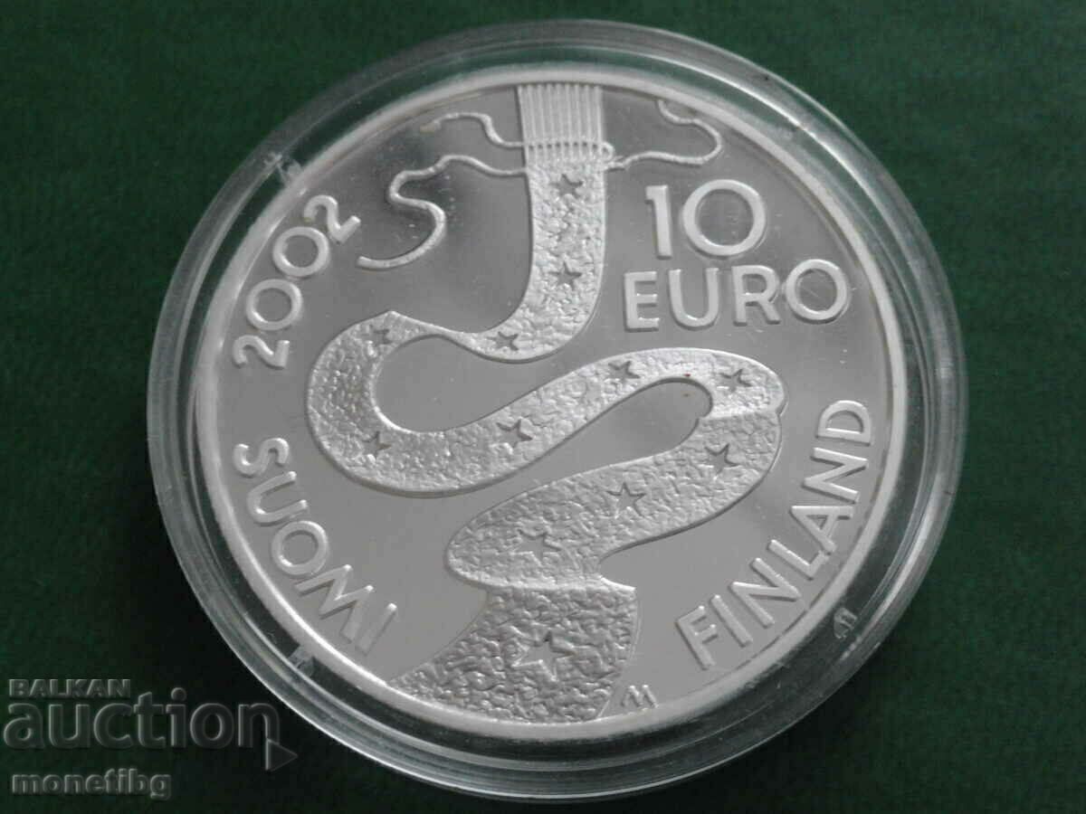 Παράδοση Φινλανδία 2002 - 10 ευρώ "Elias Lönroth" Παράδοση Φινλανδία 2002 - 10 ευρώ "Elias Lönroth"