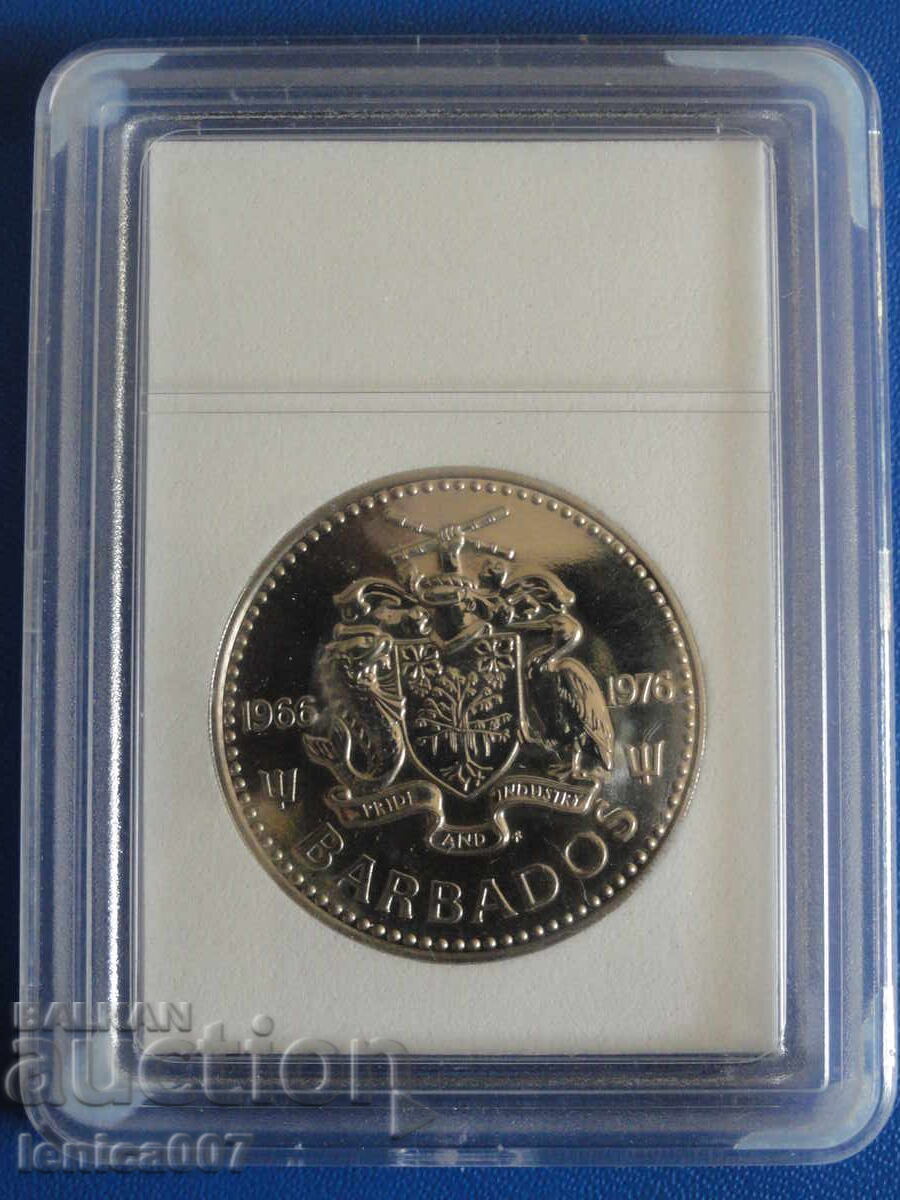 Barbados 1976 - 2 Dollars "10th Anniversary of Independence" UNC (R) with price 48.00 BGN | € 24.54 Barbados 1976 - 2 Dollars "10th Anniversary of Independence" UNC (R) with price 48.00 BGN | € 24.54