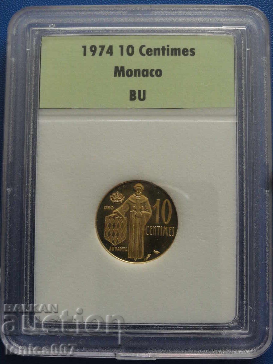 Μονακό 1974 - 10 λεπτά BU Μονακό 1974 - 10 λεπτά BU