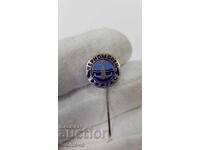 Communist sign, badge Football, Chernomorets Burgas