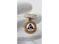 Κομμουνιστικό σήμα, κονκάρδα Ποδόσφαιρο Επίτιμο μέλος Σλάβια