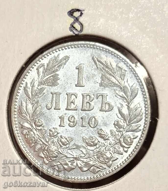 Auction Bulgaria 1 Lev 1910 Silver! Great for a collection! Auction Bulgaria 1 Lev 1910 Silver! Great for a collection!