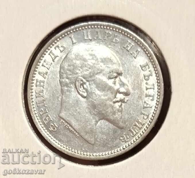 Bulgaria 1 Lev 1910 Silver! Great for a collection! - 6 Bulgaria 1 Lev 1910 Silver! Great for a collection! - 6