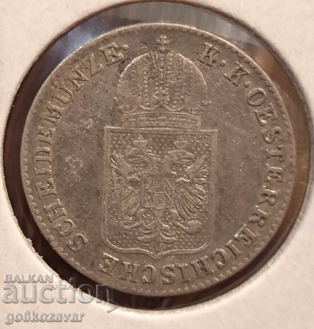 Австрия 6 кройцера Сребро 1848г с цена 20.00 лв. | € 10.23 Австрия 6 кройцера Сребро 1848г с цена 20.00 лв. | € 10.23