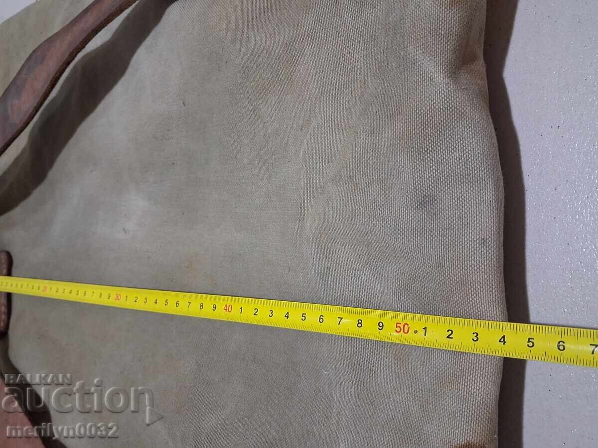 Delivery of Canvas backpack tourist bag sack