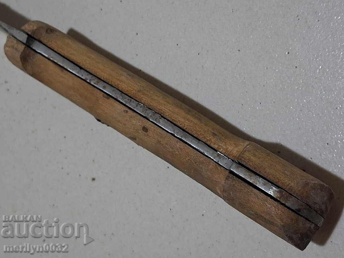 Стар нож, кама, острие, каракулак - 7