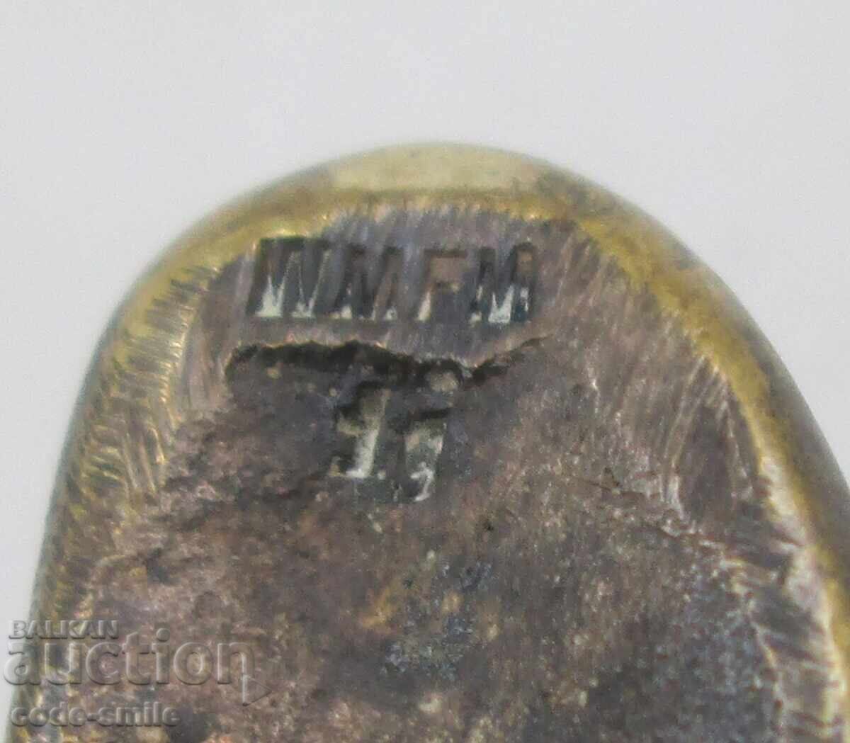 Страхотен стар старинен съд лъжичник WMF края на 19 век - 6